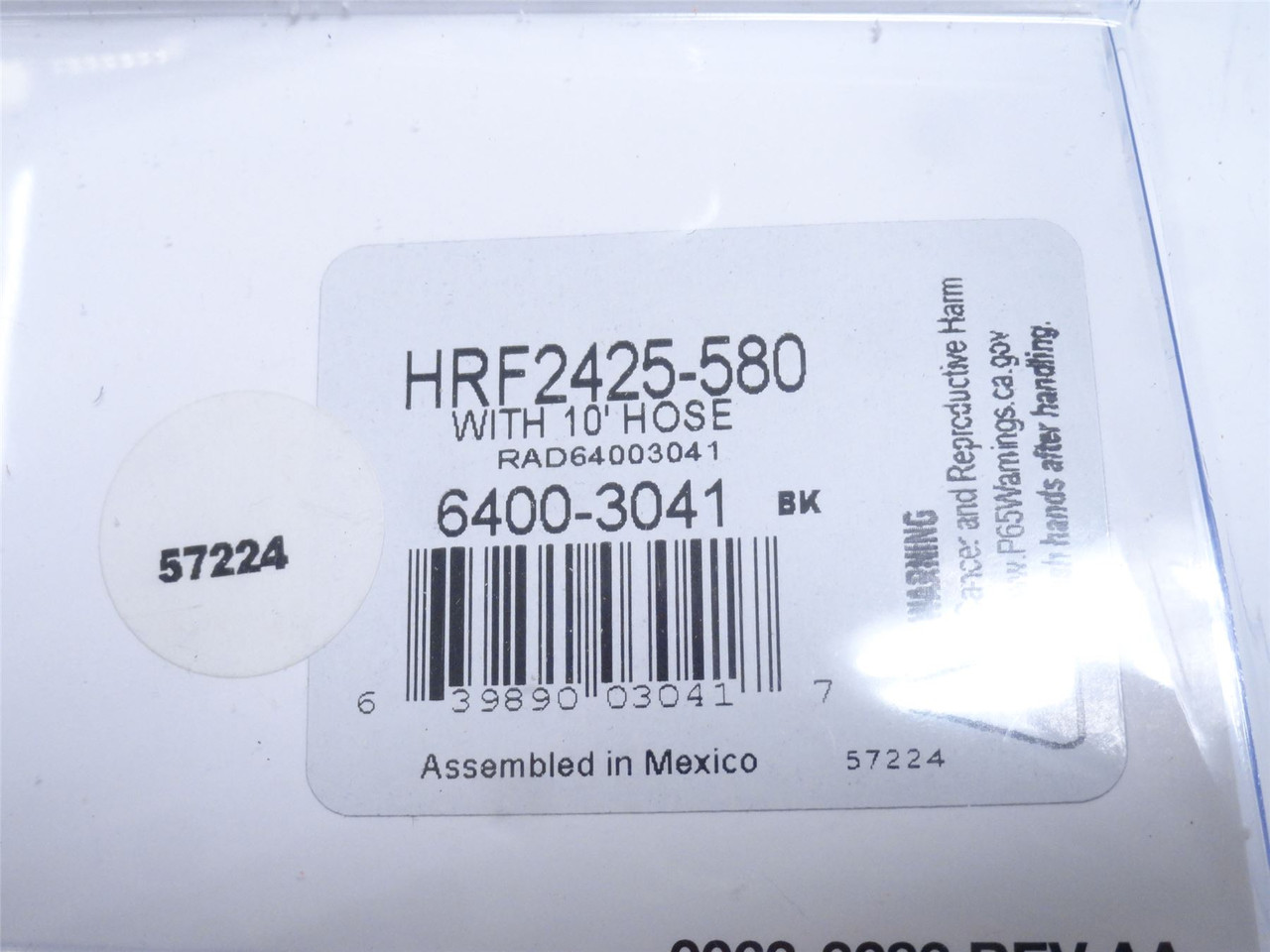 Radnor HRF2425580; Single Stage Flowmeter Regulator 6400-3041