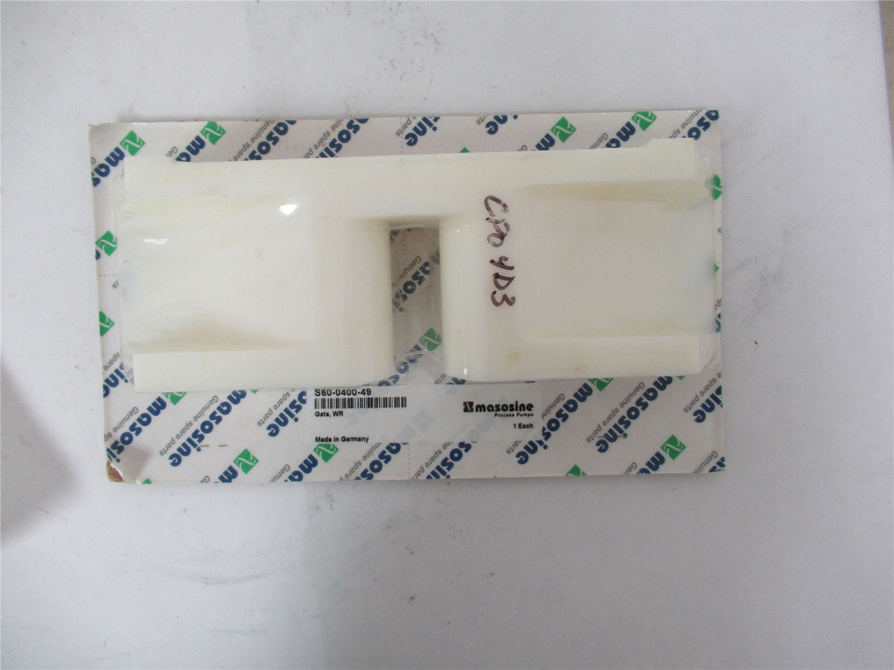 Masosine S60-0400-49; Pump Gate Slide Sine