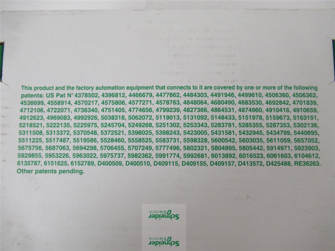 Schneider 170ADI54050; PLC Expansion Module Sealed