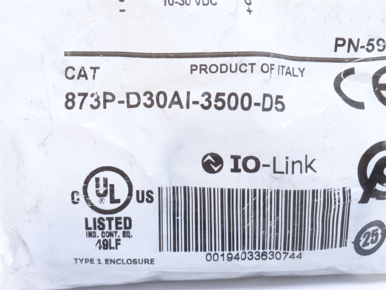 Allen-Bradley 873P-D30AI-3500-D5; Ultrasonic Sensor; 10-30VDC