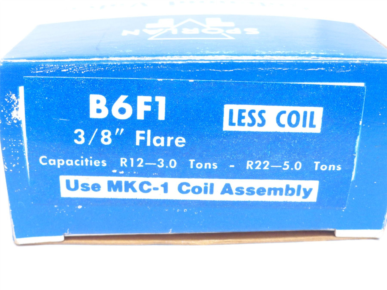 Sporlan B6F1; Solenoid Valve Body; 3/8“SAE 45Deg; No Coil