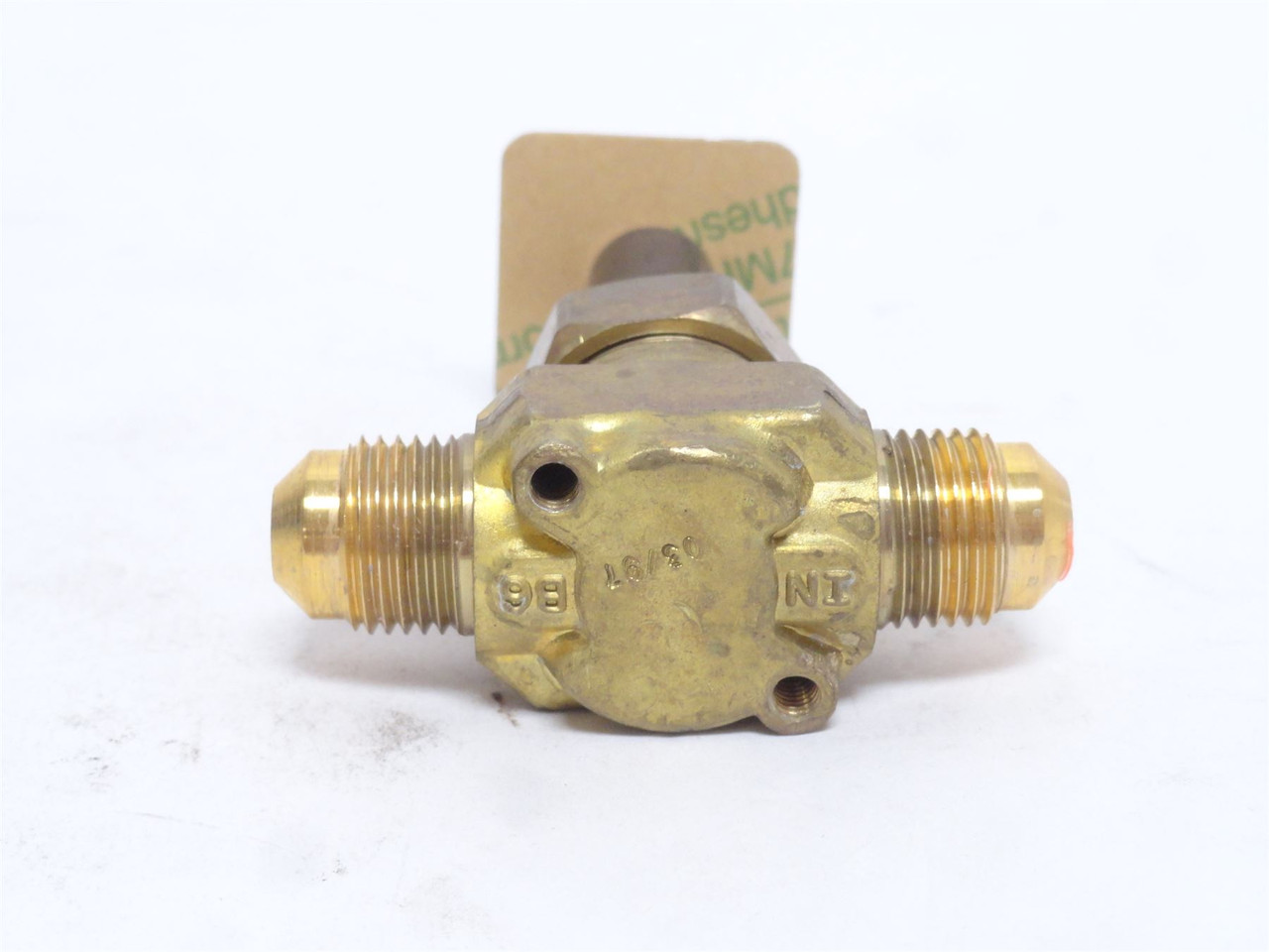 Sporlan B6F1; Solenoid Valve Body; 3/8“SAE 45Deg; No Coil