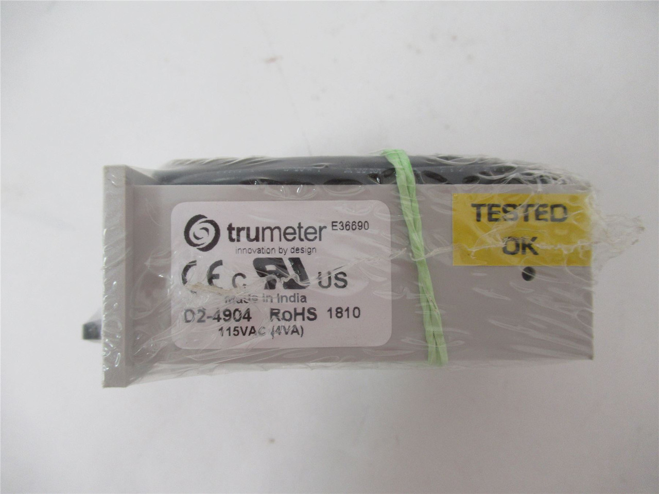 Trumeter D2-4904; Digital Electromechanical Counter 115VAC