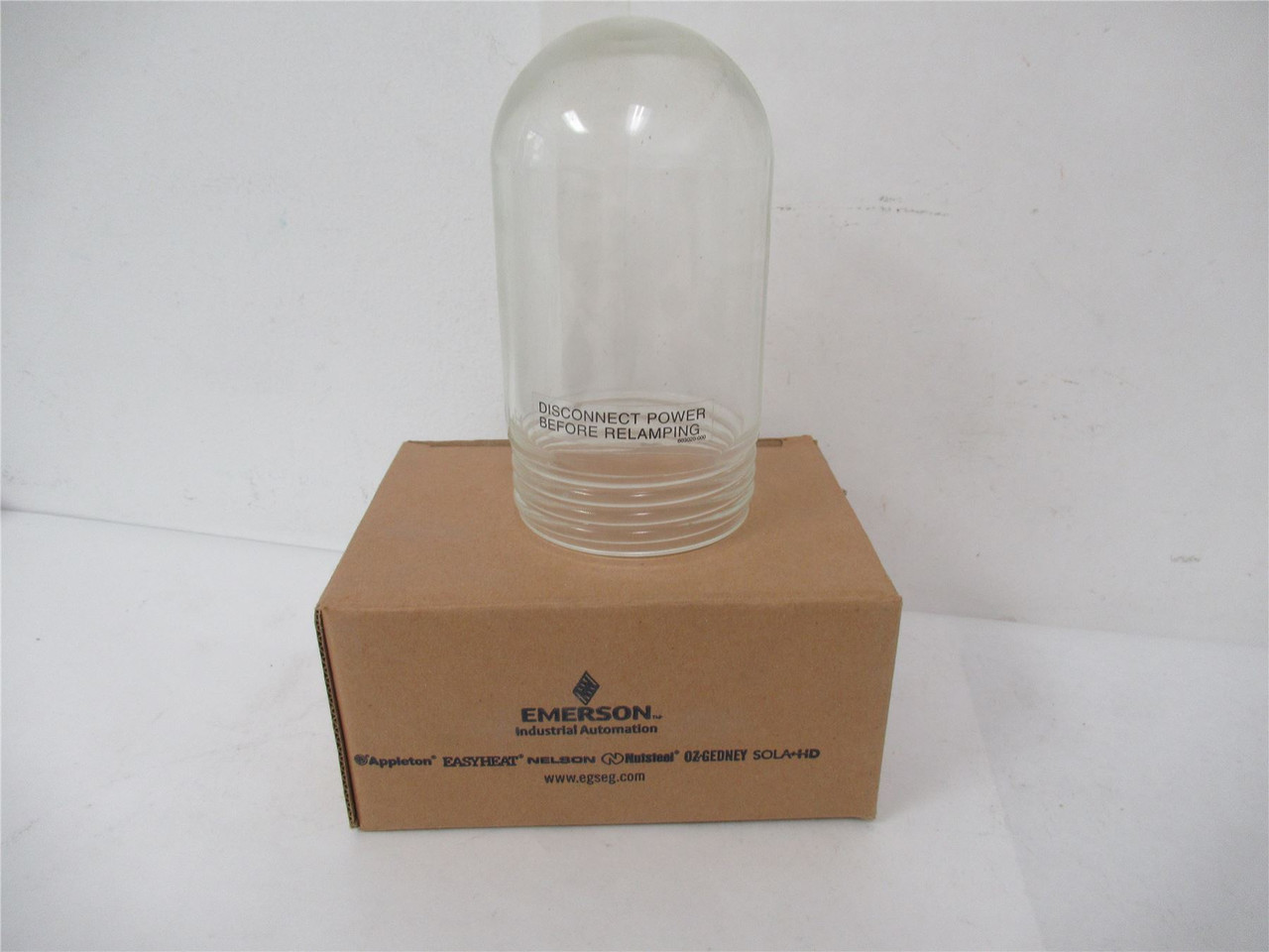 Emerson VGL-1HR; Heat Resistant Light Fixture Globe 60-150W