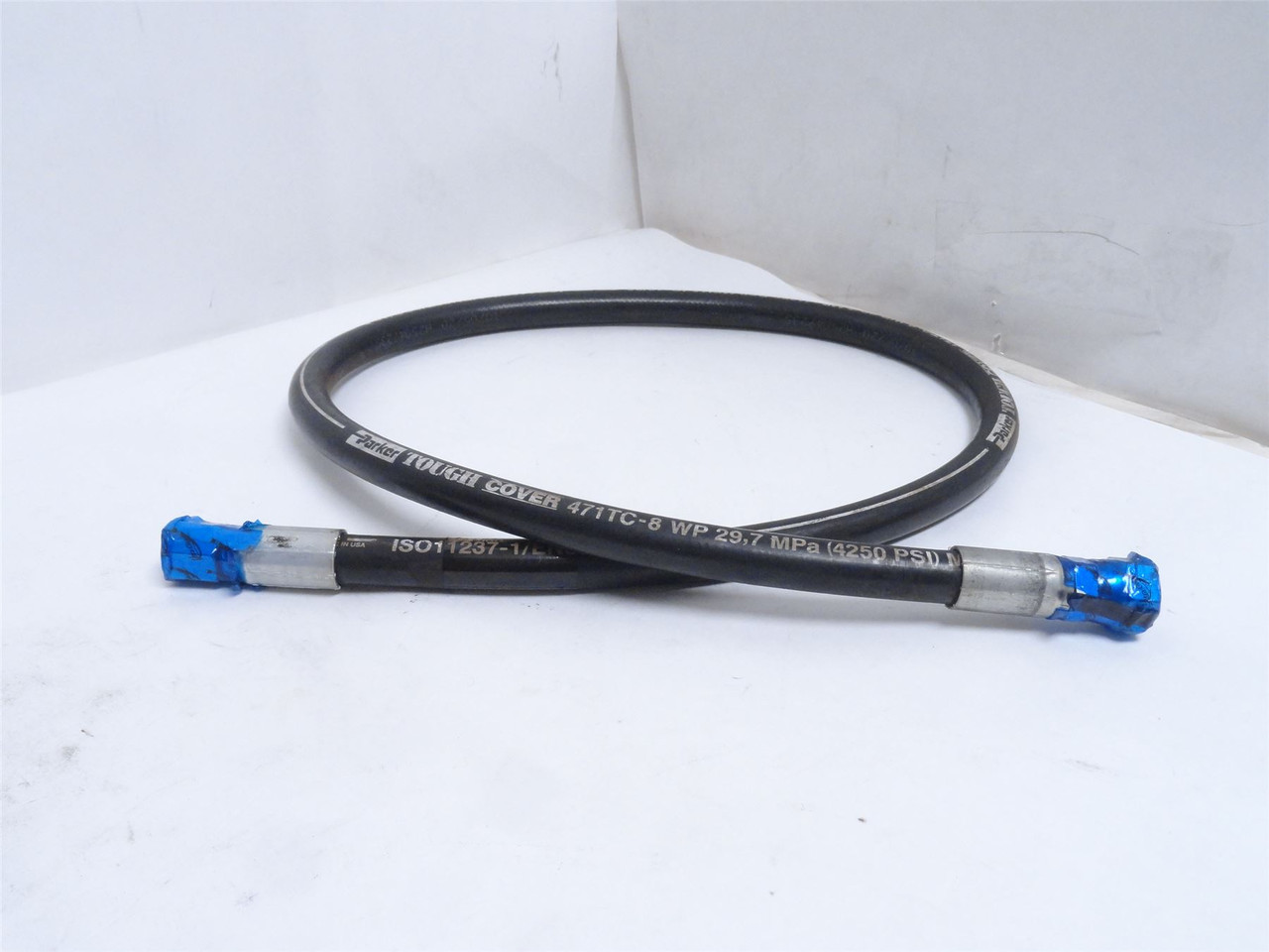 Parker F471TC390612121231000; Hose Assy 1/2JIC x 1/2JIC 53"L