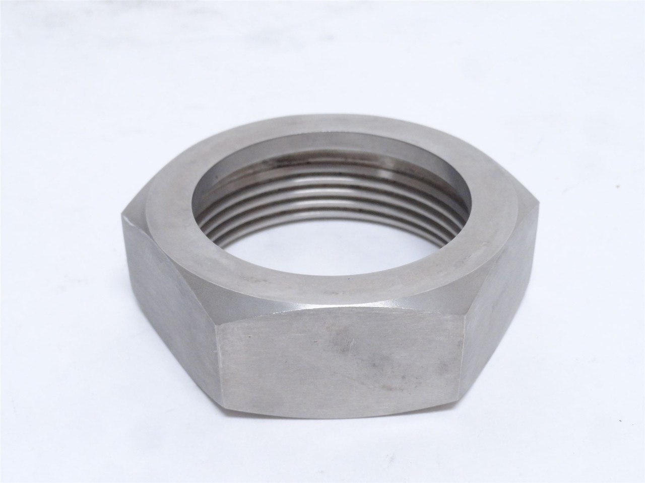 Weiler 141643; Hex Tub Nut; SS; Size: 2"