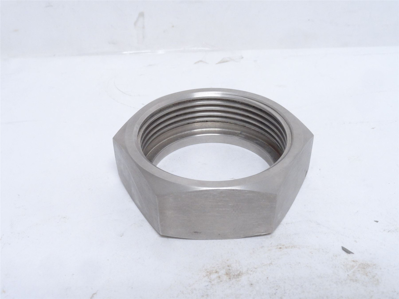 Weiler 141643; Hex Tub Nut; SS; Size: 2"