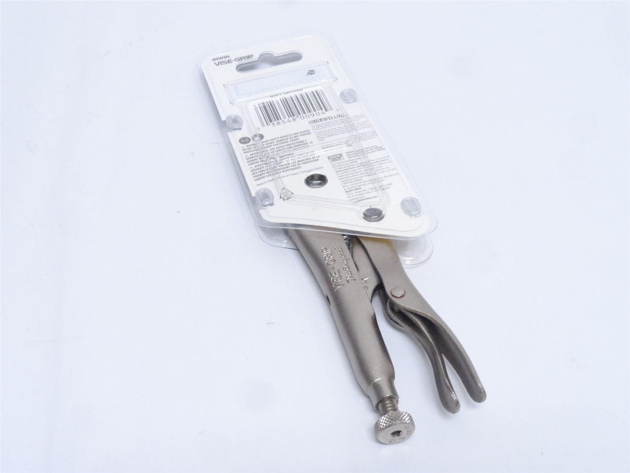 Irwin 902L3; Vice Grips; Alloy Steel; Curved Pliers W/Cutter