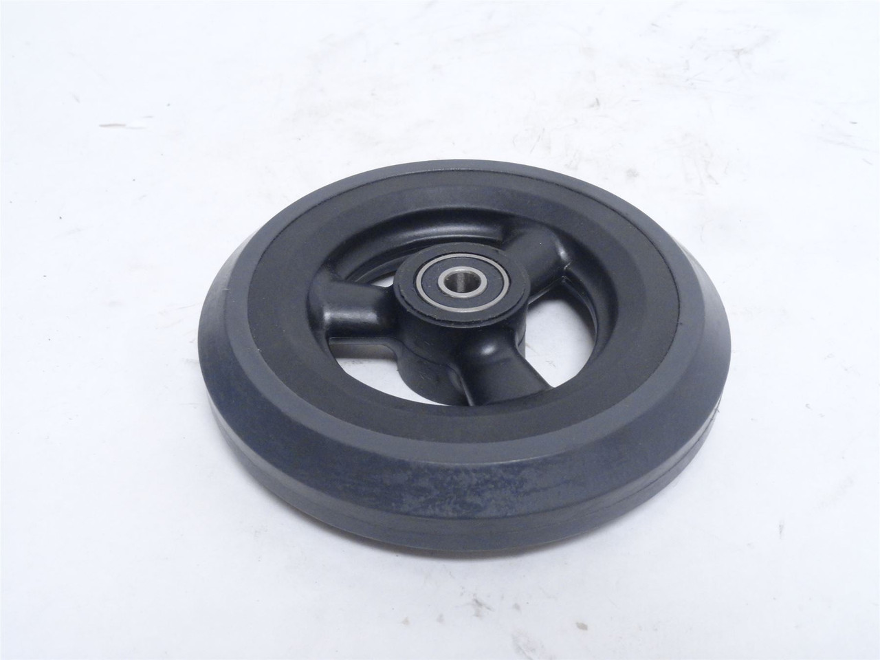 CEW 431400; Rubber Wheel; 4-7/8"OD x 5/16"ID x 7/8" Tread