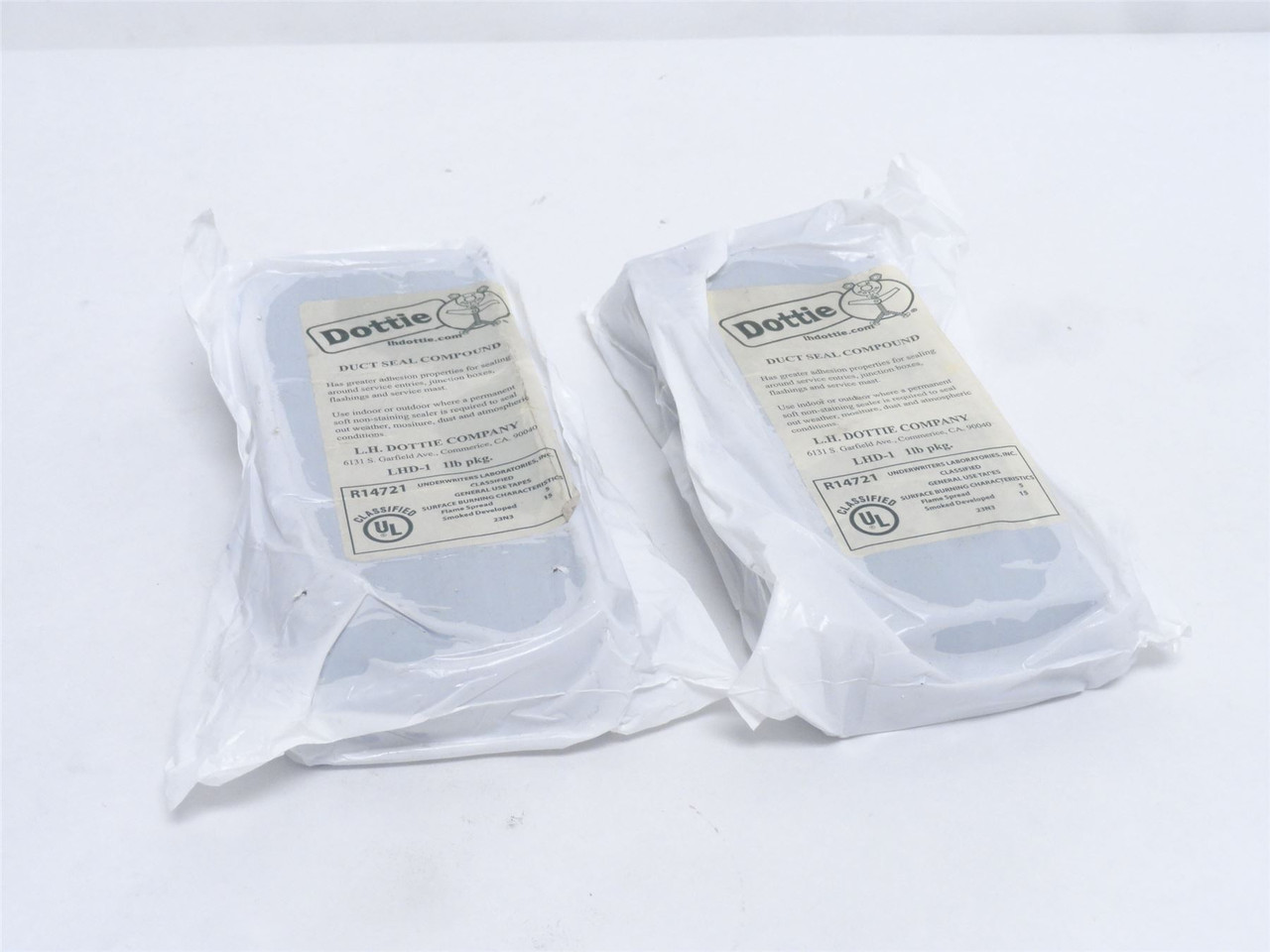 LH Dottie LHD-1; Lot-2; Duct Sealant; 1LB Blocks