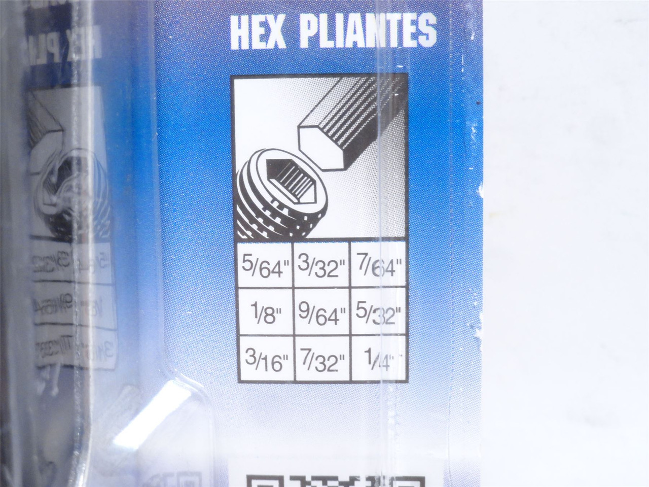 Eklind 20911; Standard Hex Key Set ;9-In-1; Fold Up