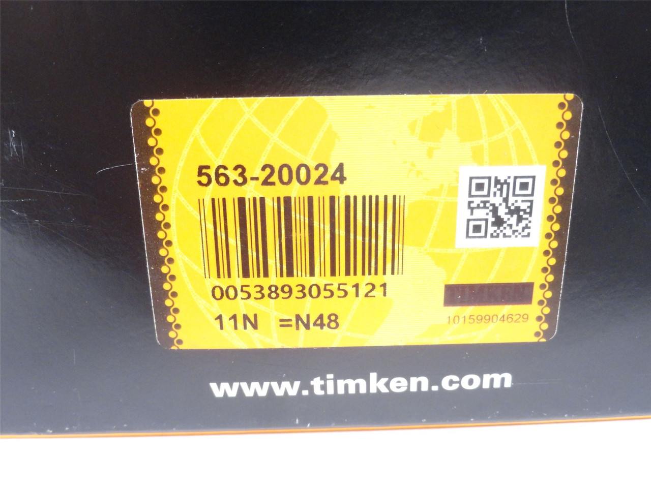 timken 563-20024; Tapered Roller Bearing Cup; 5"OD