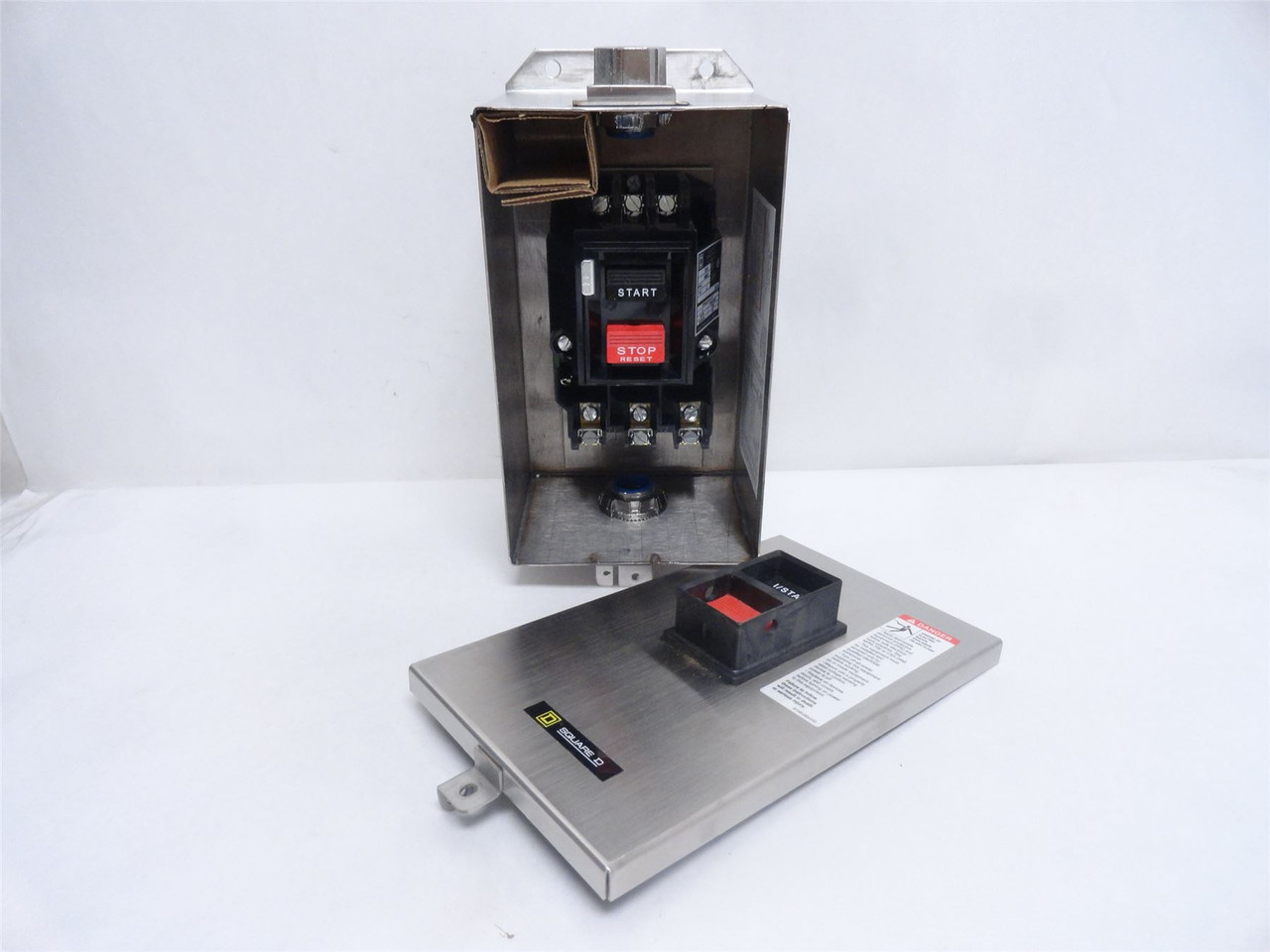 Square D 2510MBW12; Manual Motor Starter; 18A; 3P; 600VAC