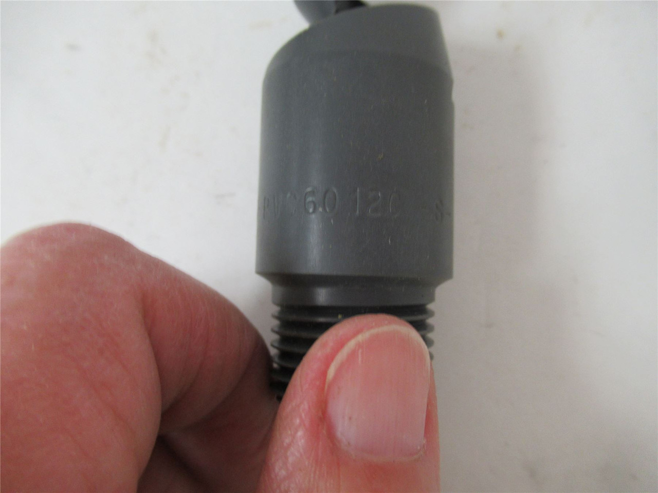 Spraying Systems HHSJPVC60120; Spiral Spray Nozzle 1/2" PVC