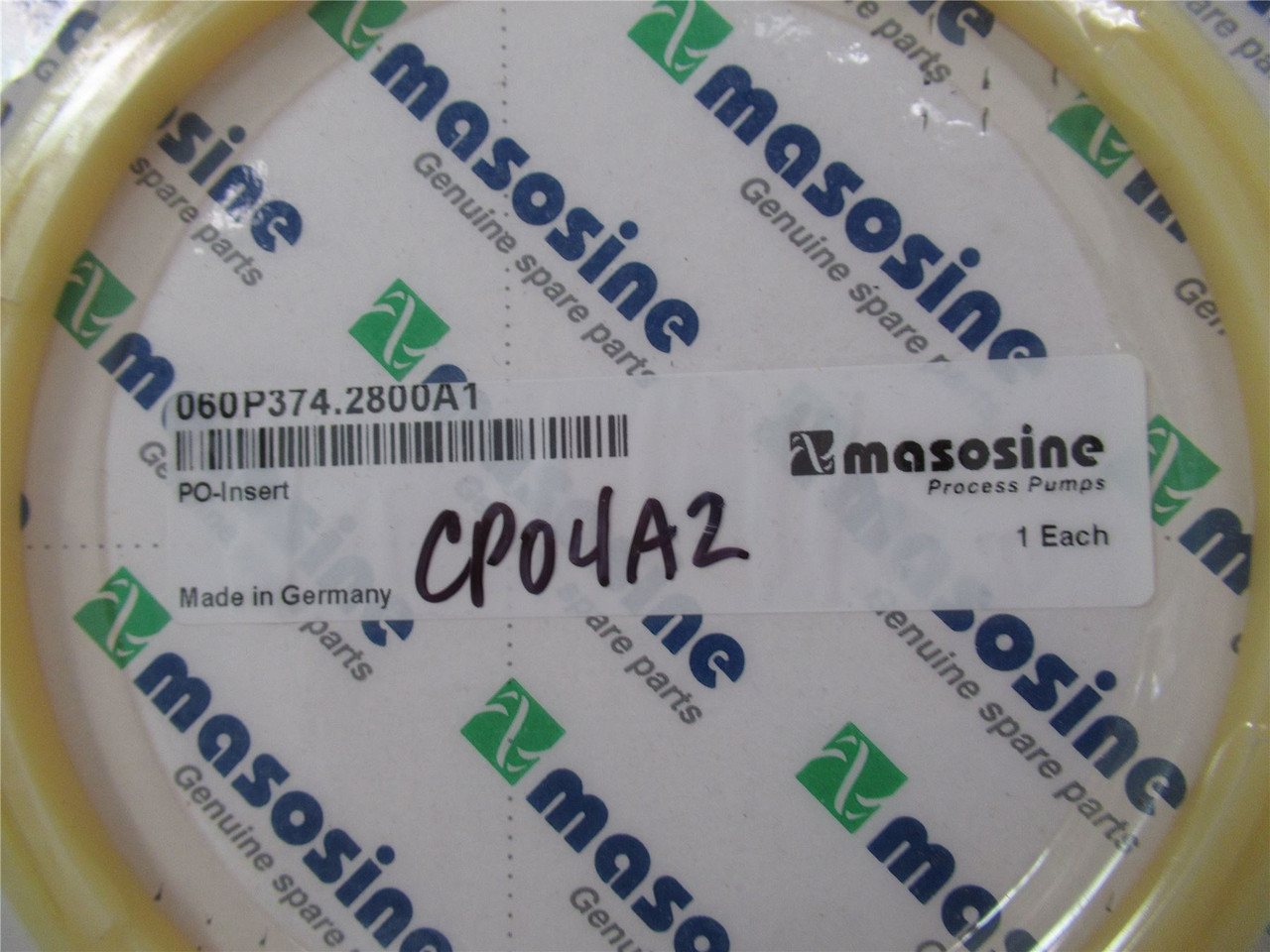 Masosine 060P374.2800A1; Polymide Insert