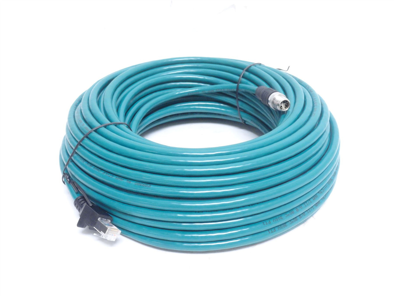 Cognex CCB-84901-2001-30; Ethernet Cable M12 8-Pin RJ45 30'L