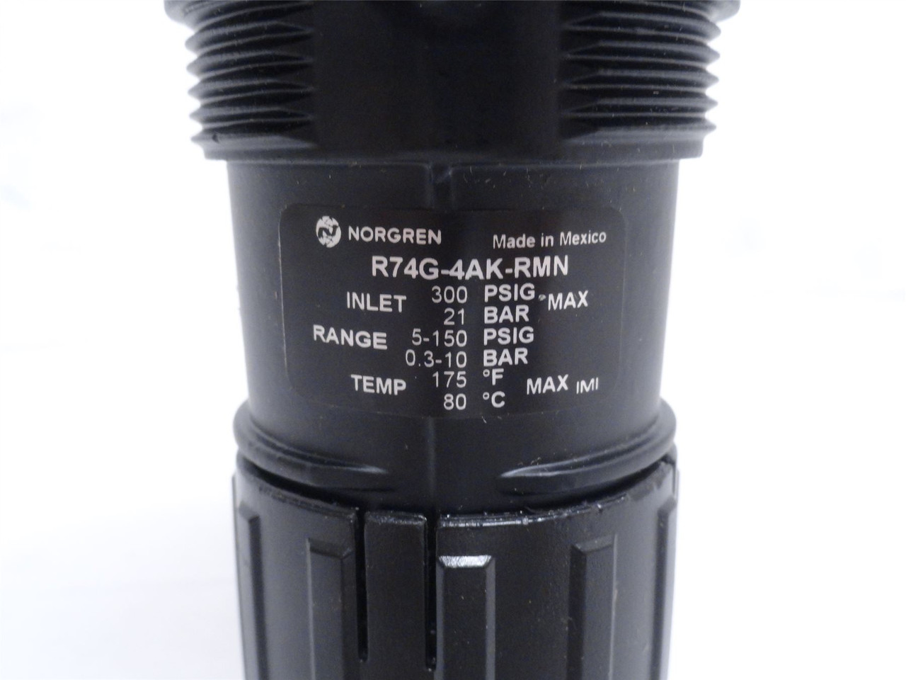 Norgren R74G-4AK-RMN; Pneumatic Regulator;1/2"PTF; 150PSI Out