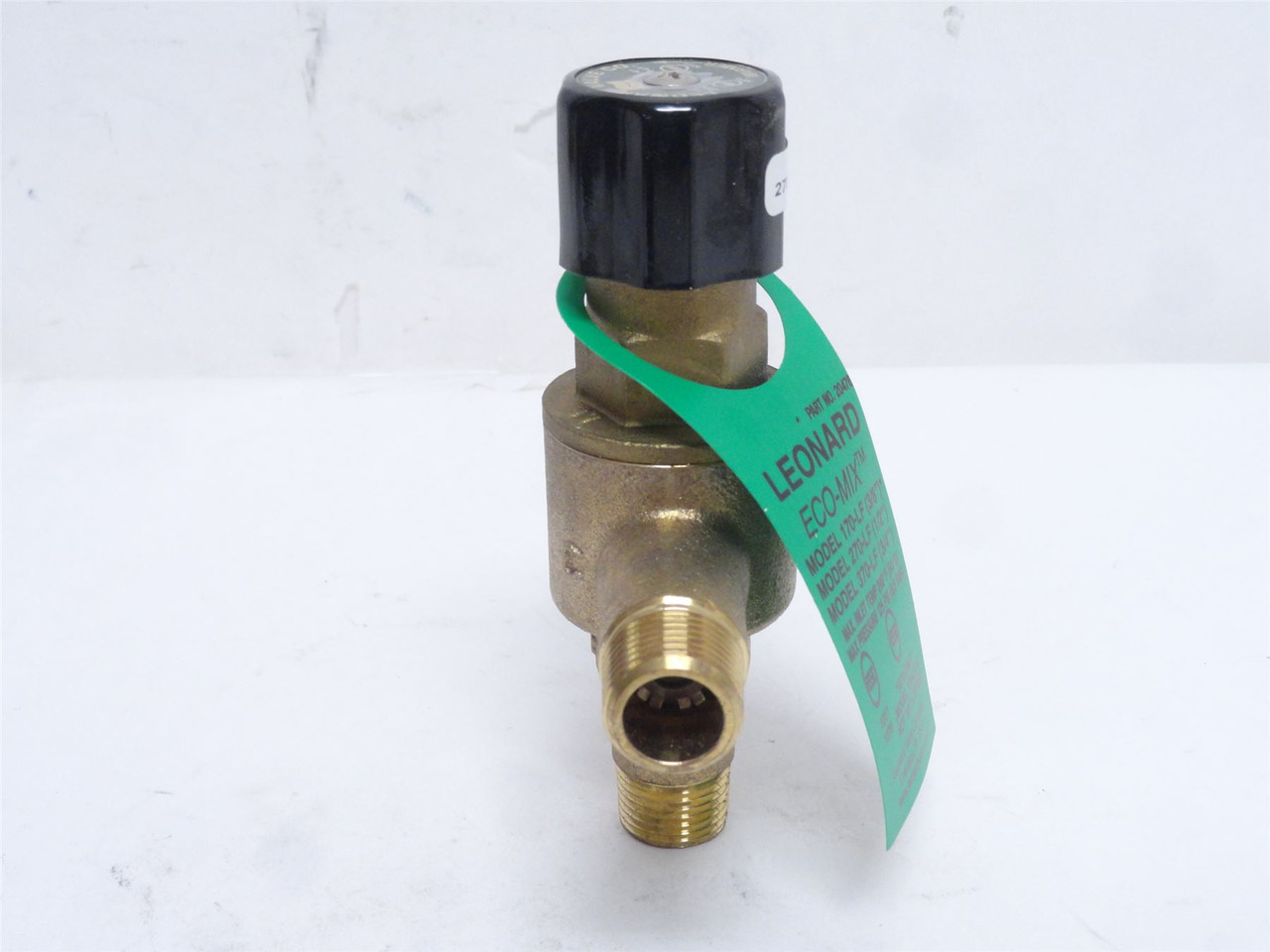 Leonard 270-LF; Thermostatic Mixing Valve 1/2NPT; 125PSI