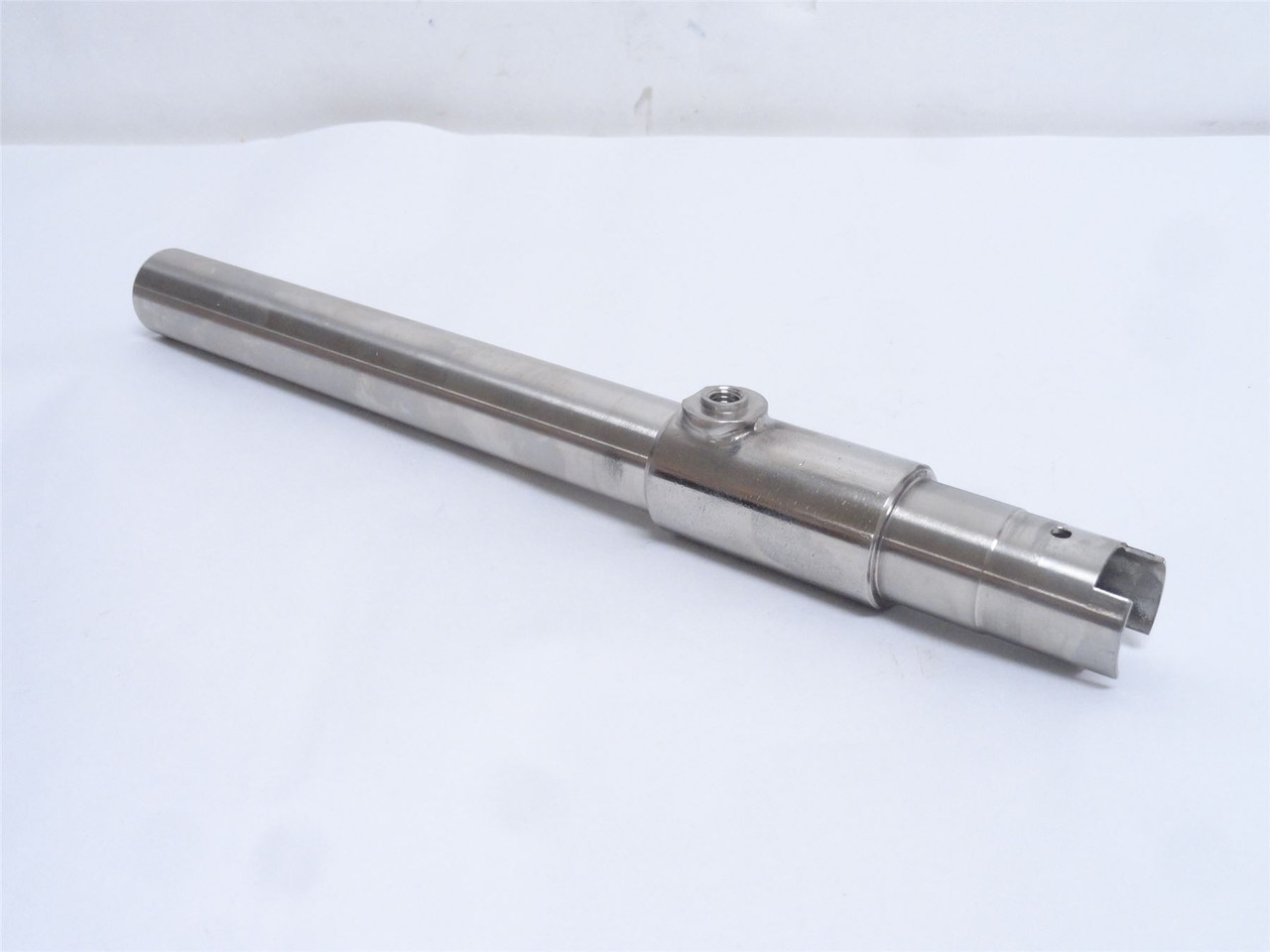 Marel 4110526; Specialty Pipe Assembly; SS; 12-3/8" Long