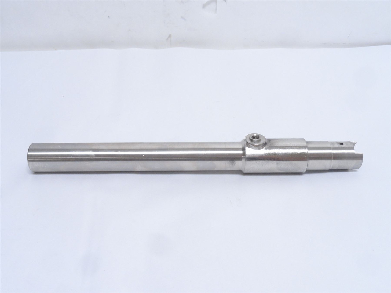Marel 4110526; Specialty Pipe Assembly; SS; 12-3/8" Long