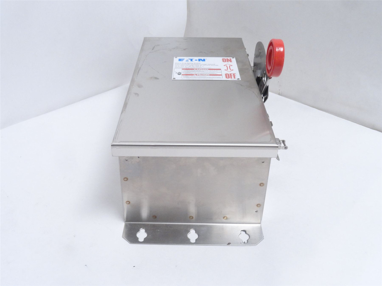 Eaton DH361FWKX; Fused Safety Switch; 30A; 600VAC; 3-Pole