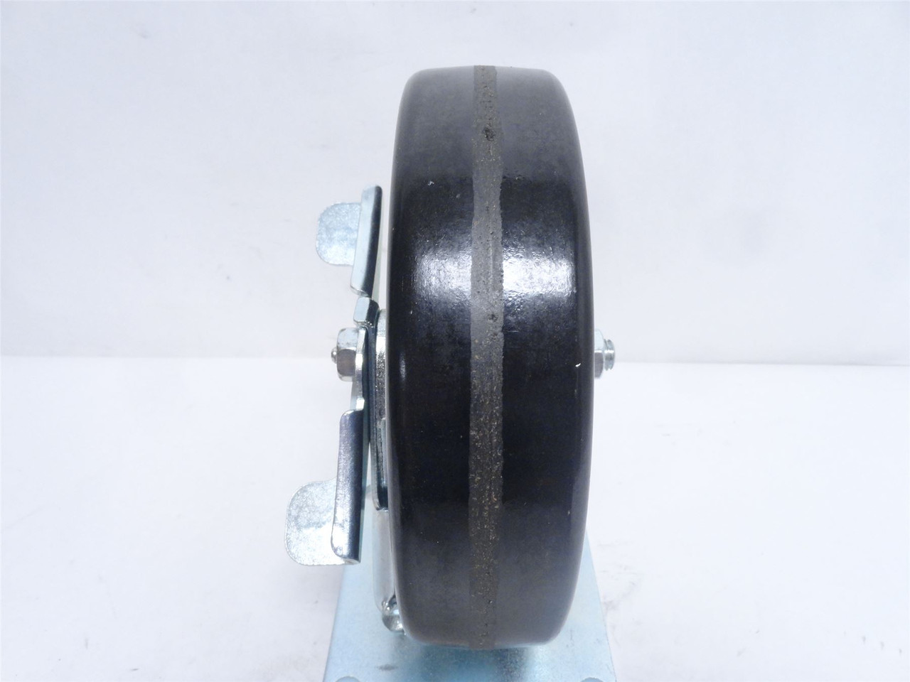 MHS Castor R282RPH; Rigid Caster; 8" x 2" Phenolic Wheel
