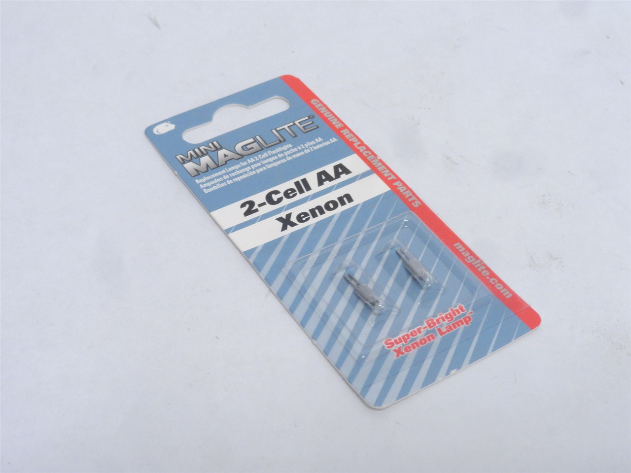 Maglite LM2A001; Pack-2; Lamps for 2-Cell; AA Mini Flashlight