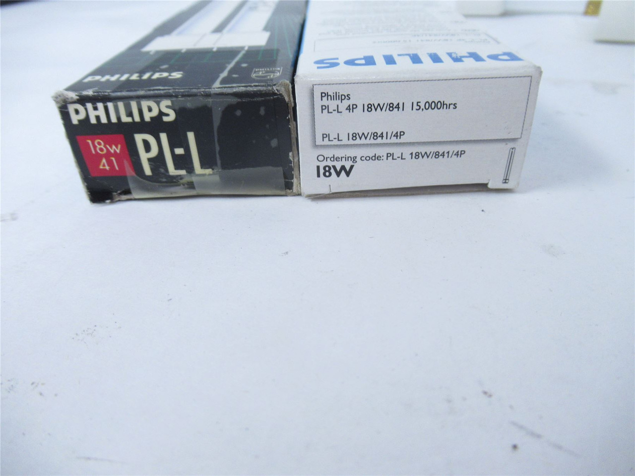 Phillips PL-L 18W; Lot-2 Fluorescent Bulb 18W 4 Pin Base
