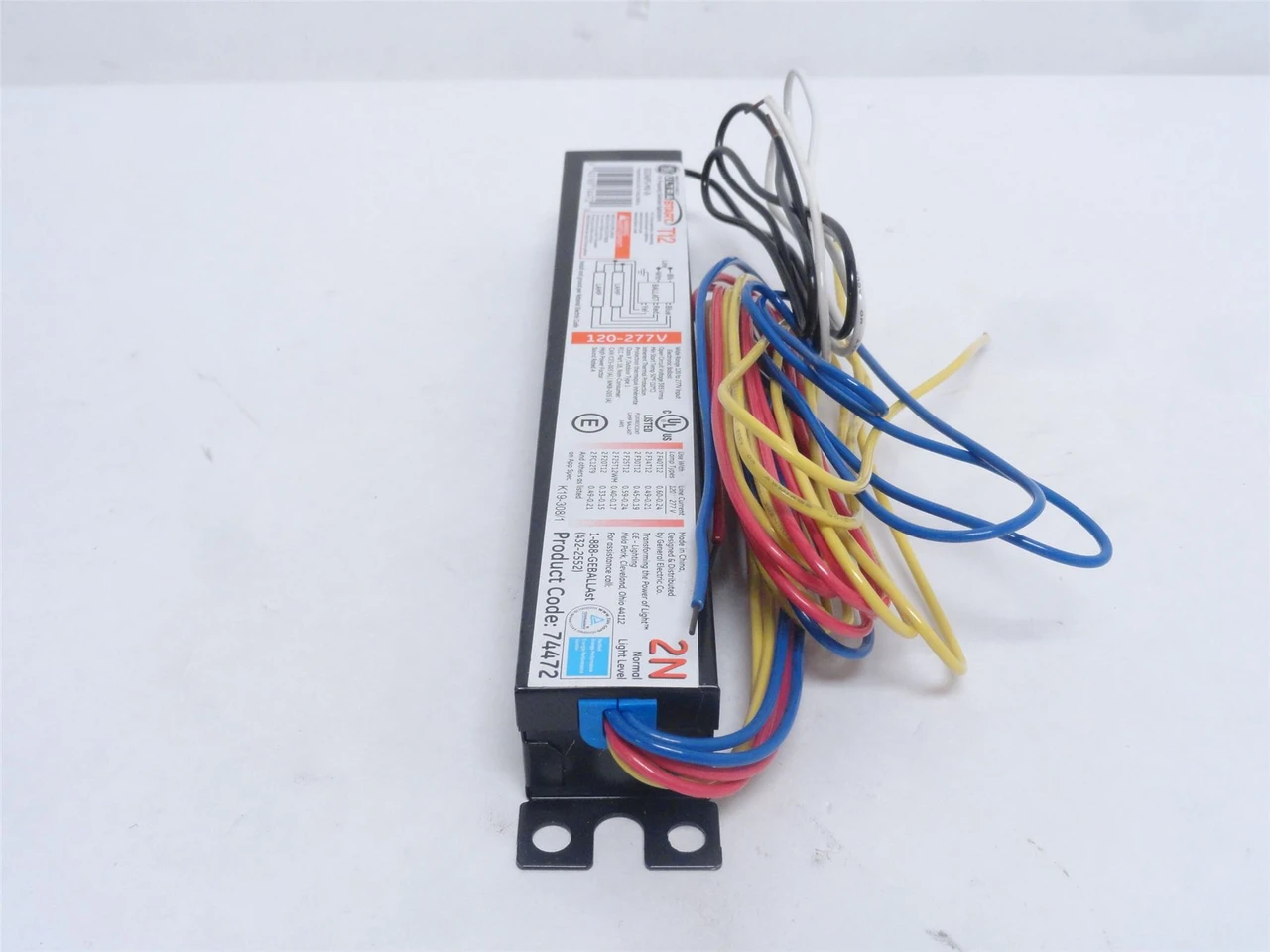GE GE240PS-MV-N; Fluorescent Ballast; 120-277VAC; Size: T12