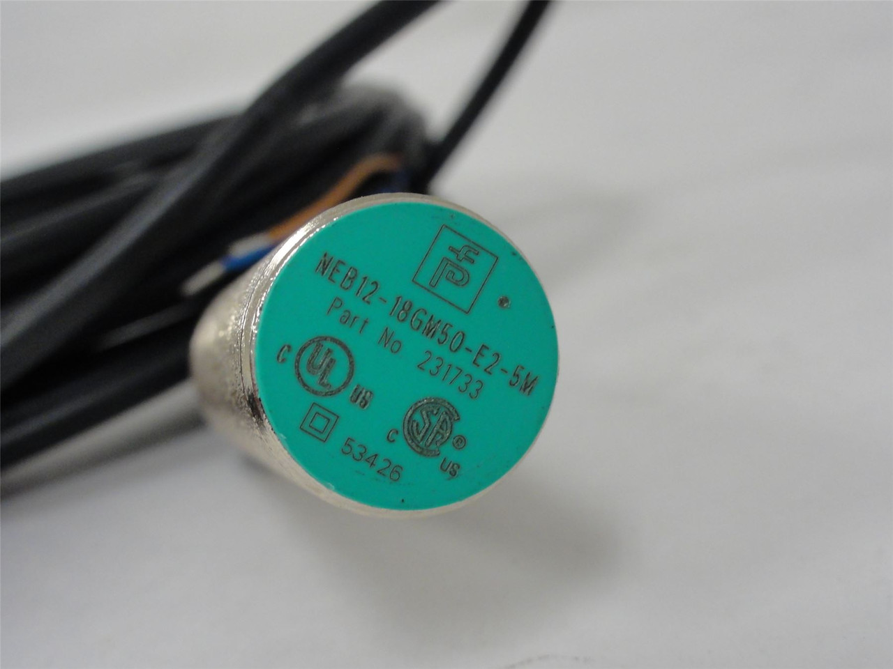 PepperL+Fuchs 231733; Proximity Sensor; NEB12-18GM50-E2-5M