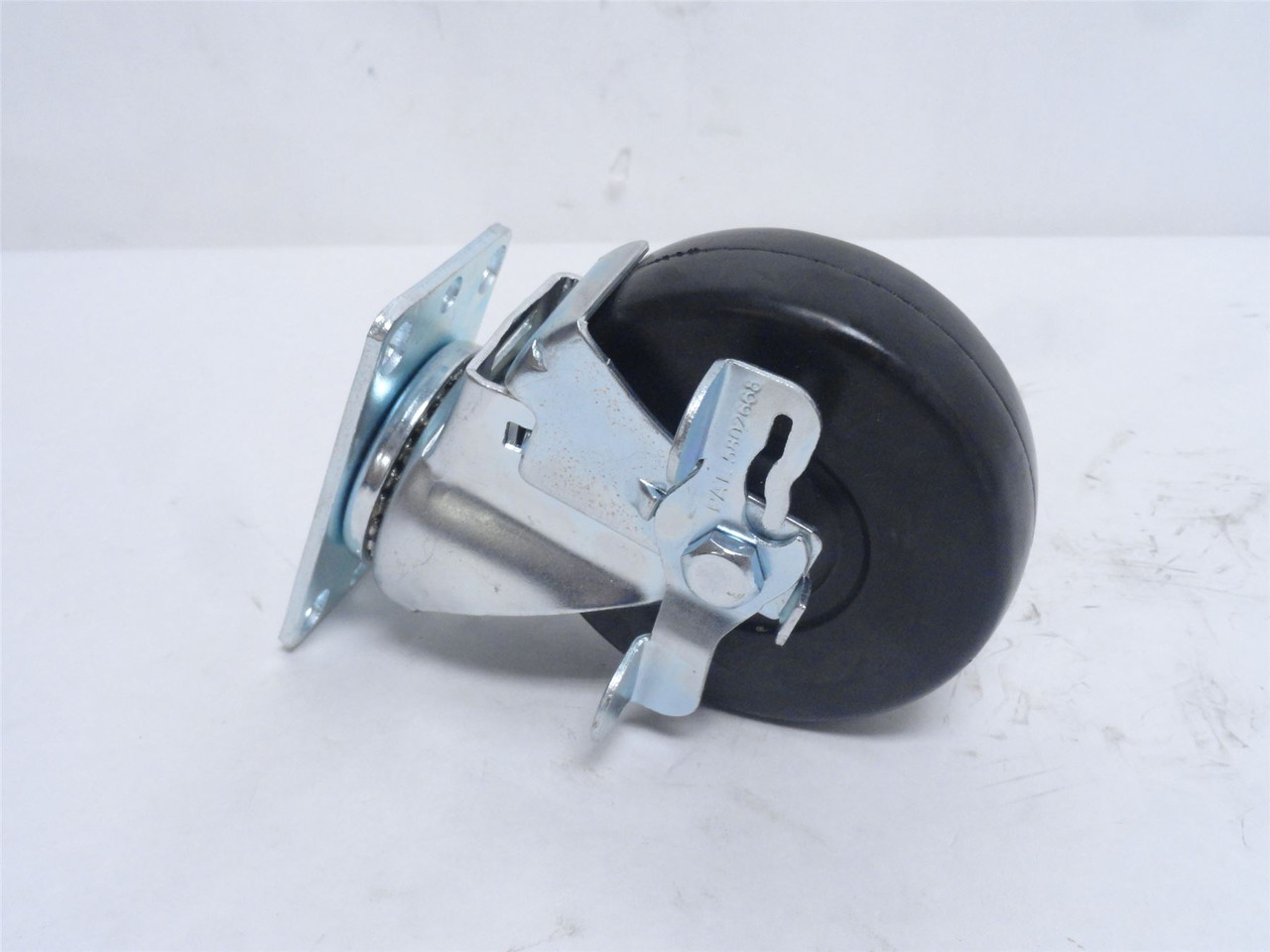 MHS Castor 03-SRP-4-WB; Soft Swivel Castor; 4" Wheel; 4-Bolt