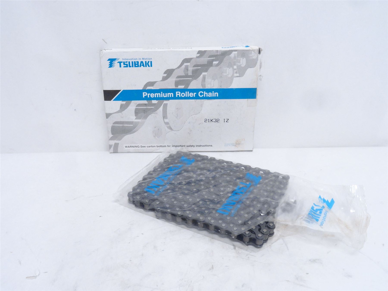 Tsubaki RS41-1-RP-U; Roller Chain #41; 10' Long; Riveted