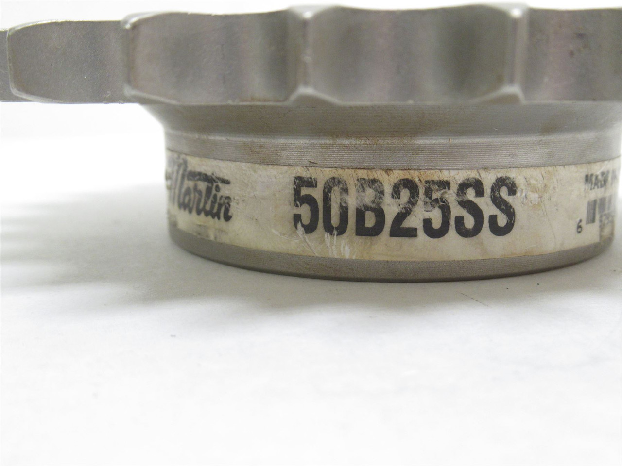 Martin 50B25SS 1-1/4; Sprocket #50; SS; 25 Teeth; 1-1/4"ID