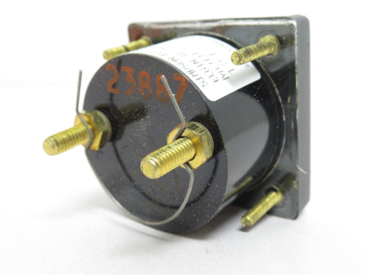 Simpson 1212-04295; Analog Panel Meter 0-100VDC; Size: 1-1/2"