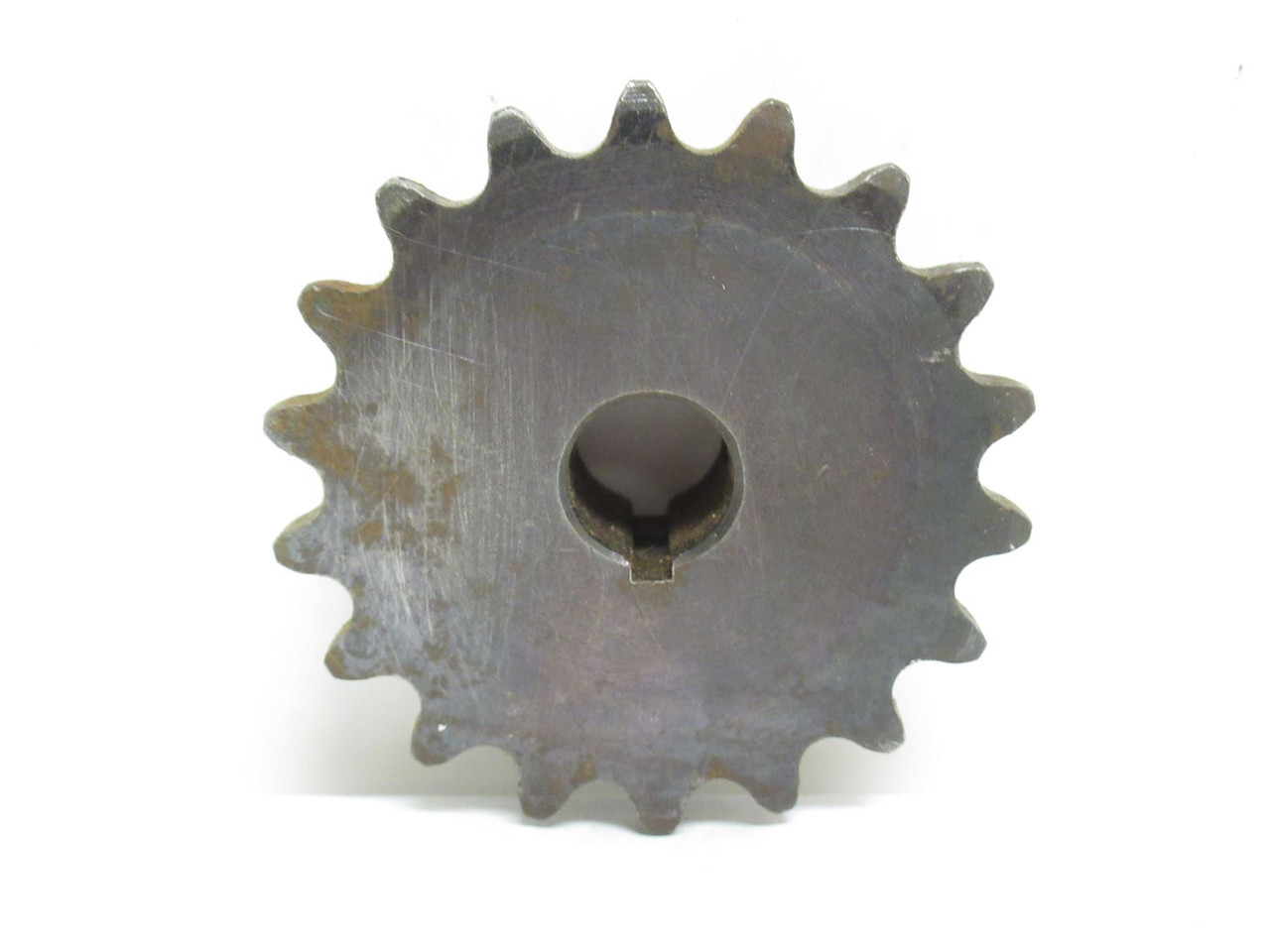 Tsubaki 35B18F-1/2; Sprocket #35; 18 Teeth; 1/2"ID