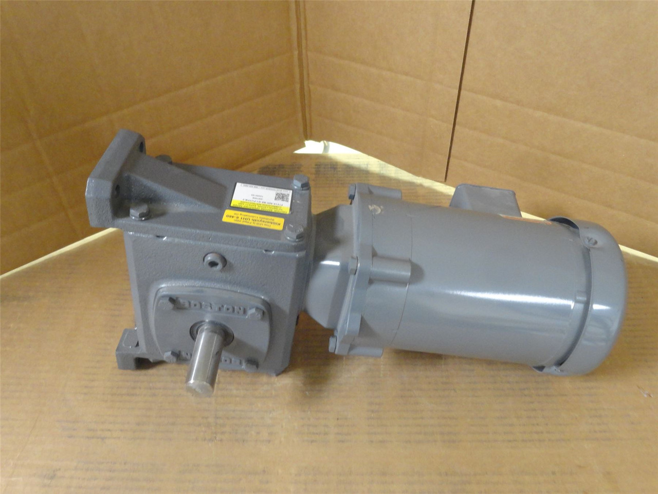 Boston Gear F721X-40K-B5-G1-FUTFB-3; AC Gearmotor; 40:1 Ratio