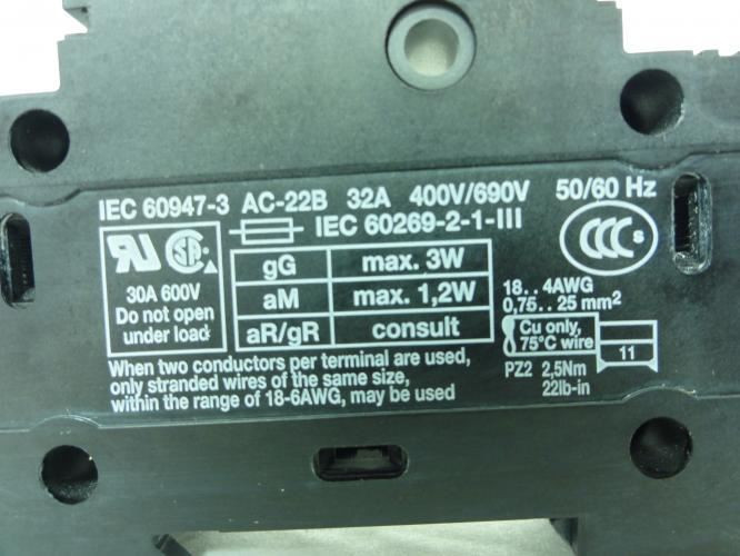 Phoenix Contact 3211236; Fuse Terminal Block; UK 10;3-Hesi
