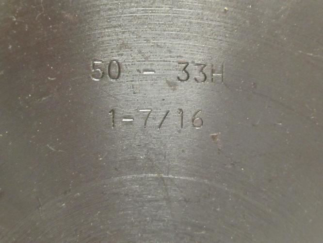 MFG- 50B33H-1-7/16; Hardened Sprocket # 50; 33Teeth; 1-7/16"ID