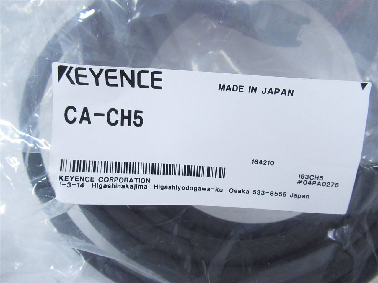 Keyence CA-CH5; Camera Cable 5M High Speed