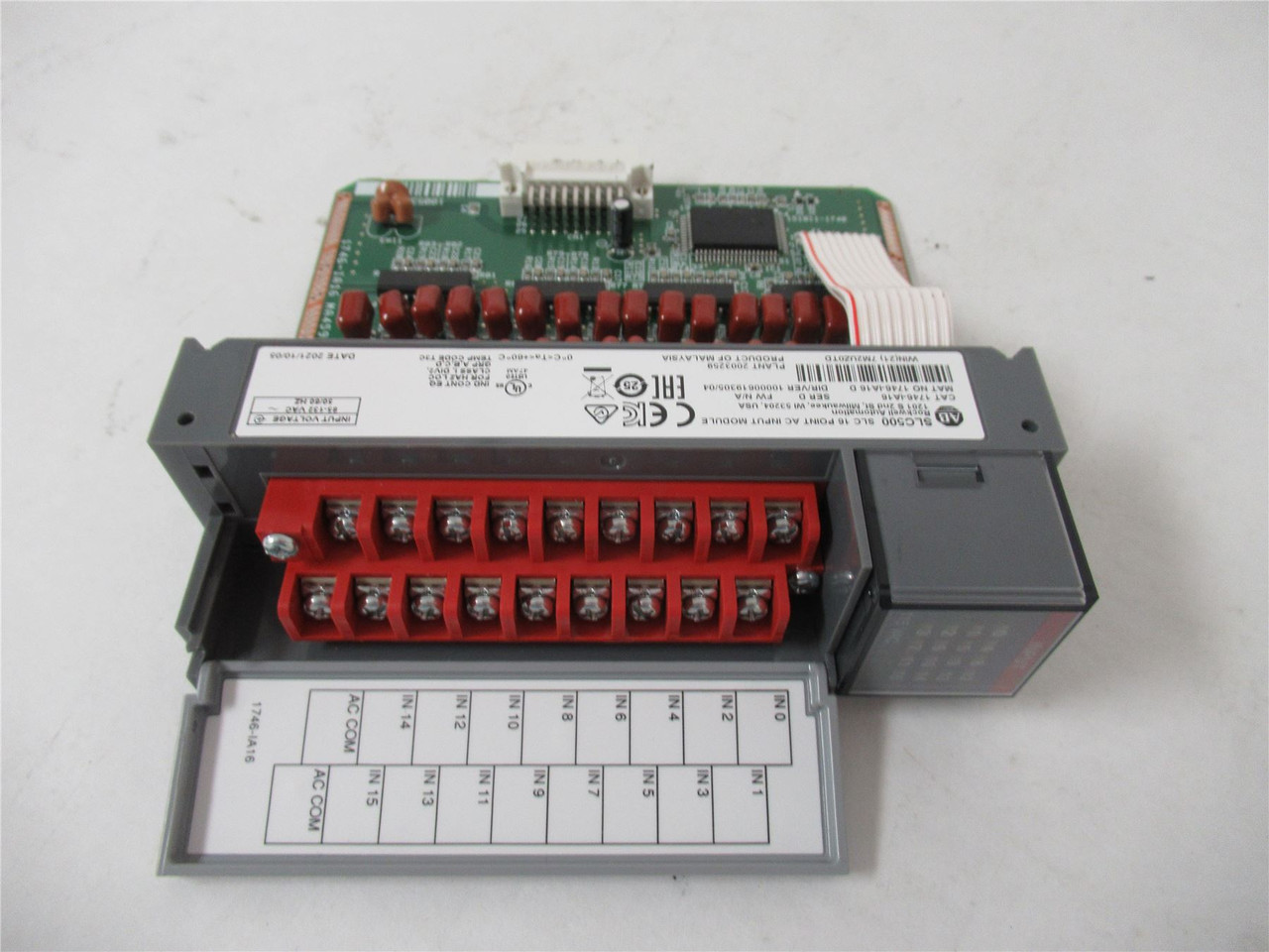 Allen-Bradley 1746-IA16; AC Input Module (16) input channels