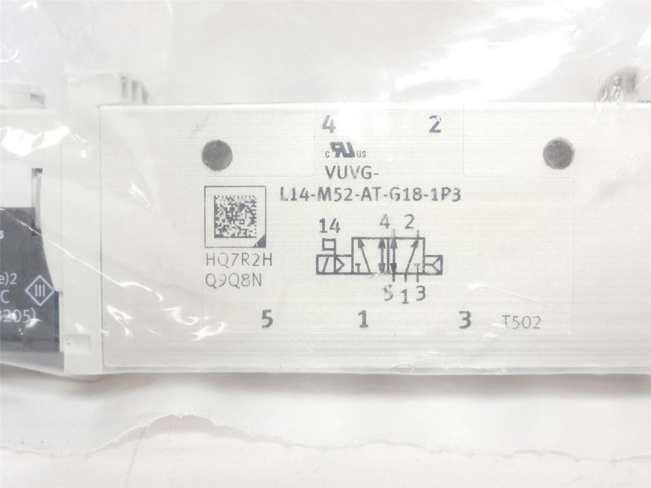 Festo VUVG-L14-M52-AT-G18-1R8L; Solenoid Valve 574229; 24VDC