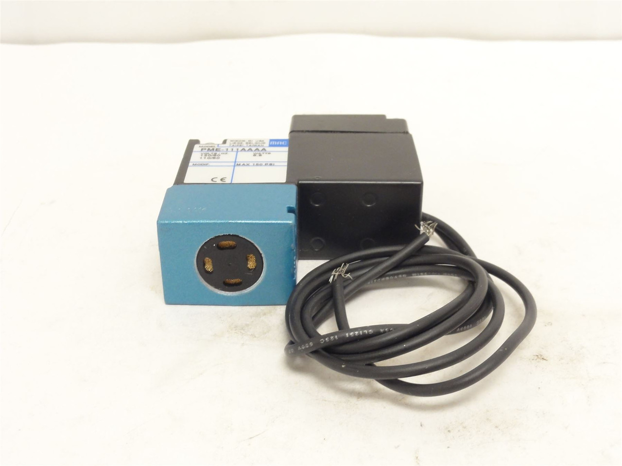 MAC PME-111AA; Pilot Air Valve; 150PSI; 110/120VAC; 6.8W