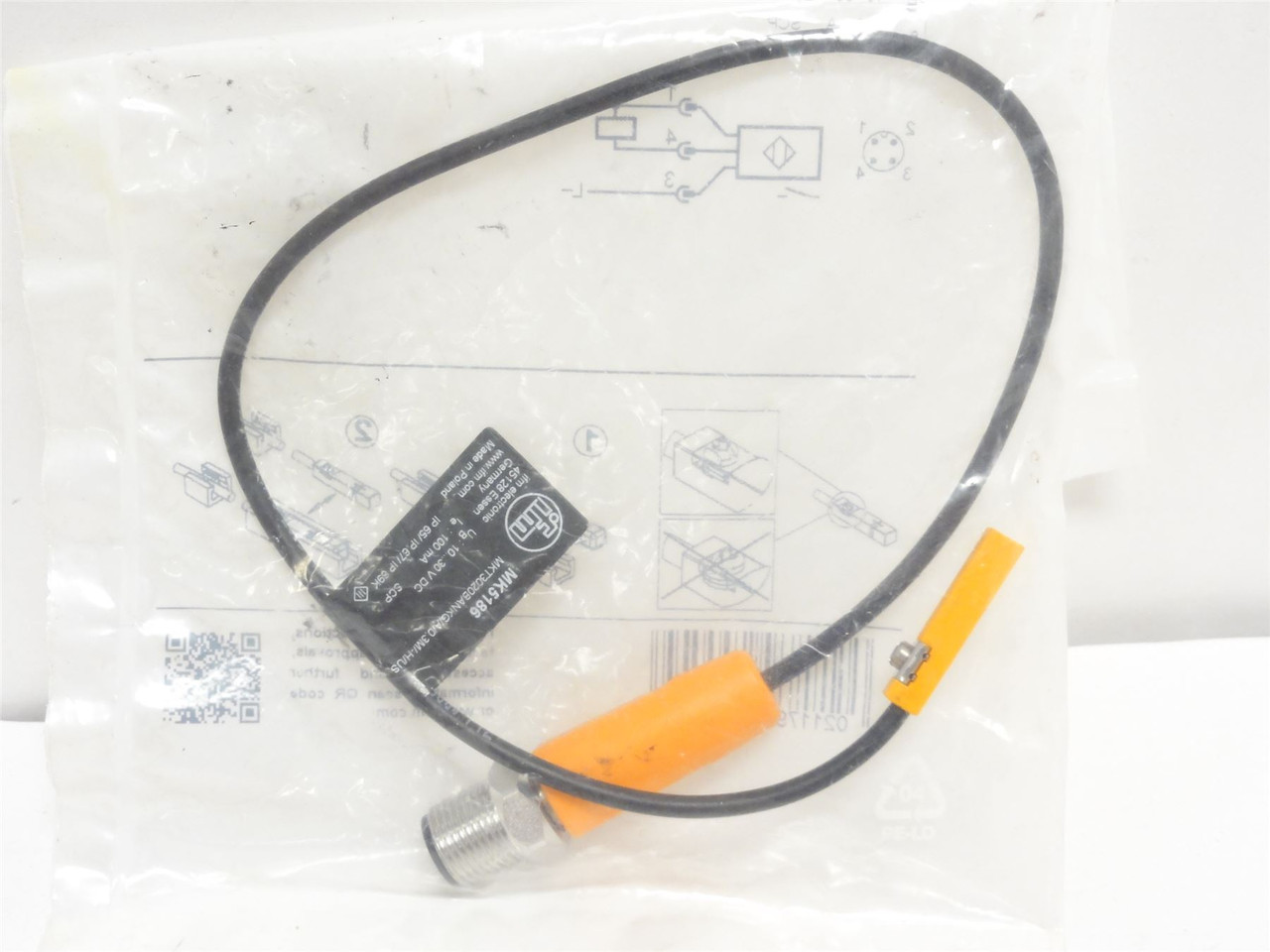 ifm MK5186; Cylinder Sensor; T-Slot Mount; 10-30VDC; NPN