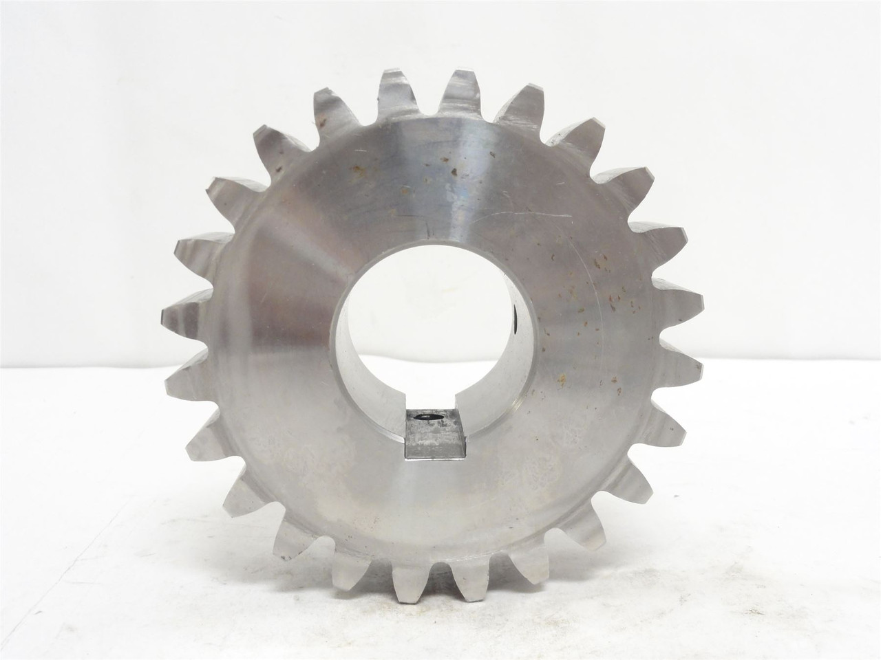 Swisslog 100264809; Steel Drive Spur Gear; 24 Tooth; 40mmID