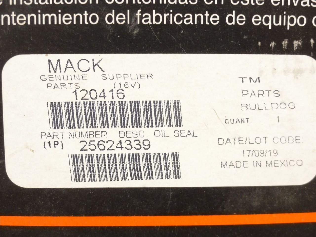 National 25624339; Flange Oil Seal 88AX457 2-5/8"ID
