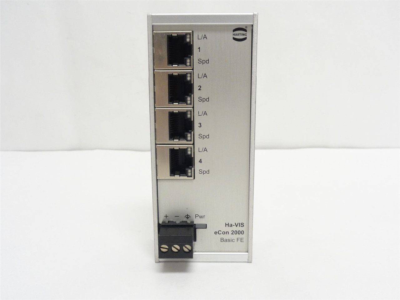 Harting 24020040010; Unmanaged RJ45 Ethernet Switch; 4-Port