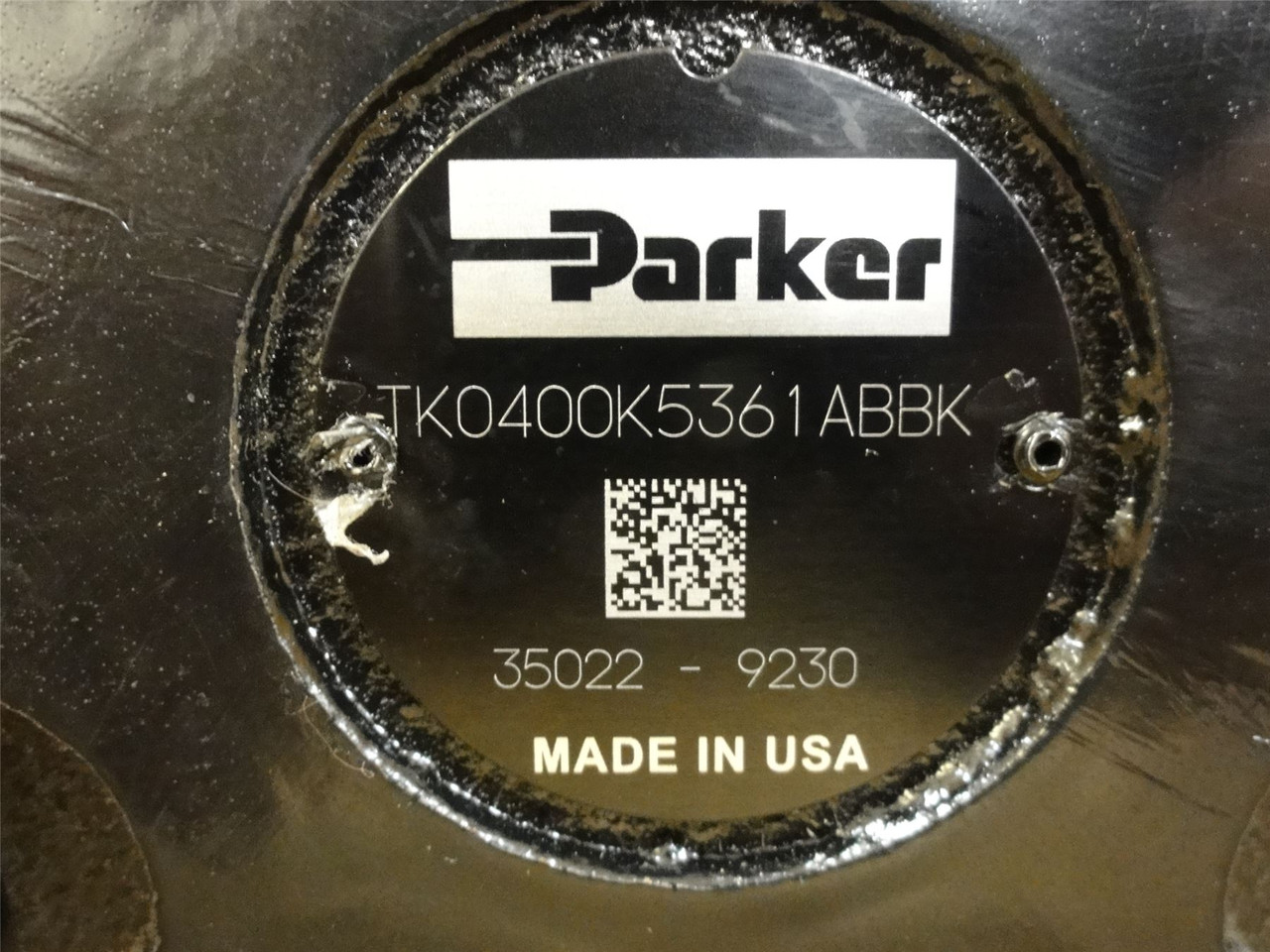 Parker TK0400K5361ABBK; Low Speed Motor; #16 SAE Port Size