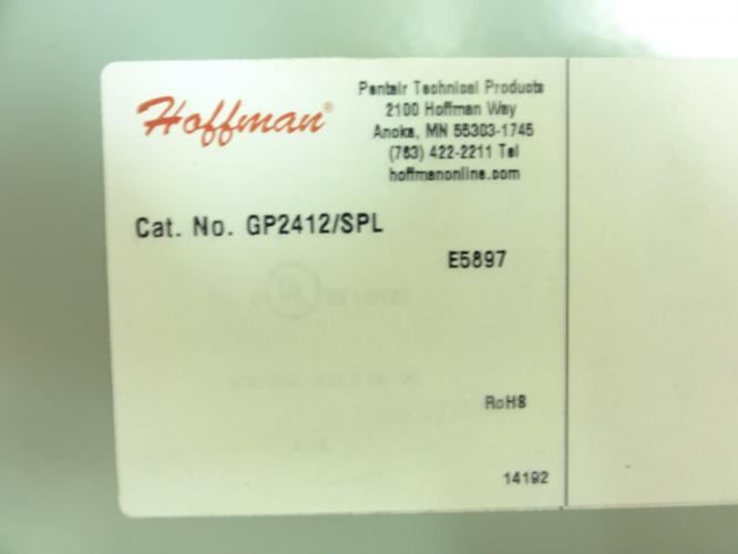 Hoffman E5897-GP2412; Special Enclosure