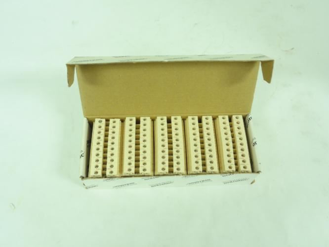 Entrelec 1SNA195118R1200; Box-50 Terminal Block