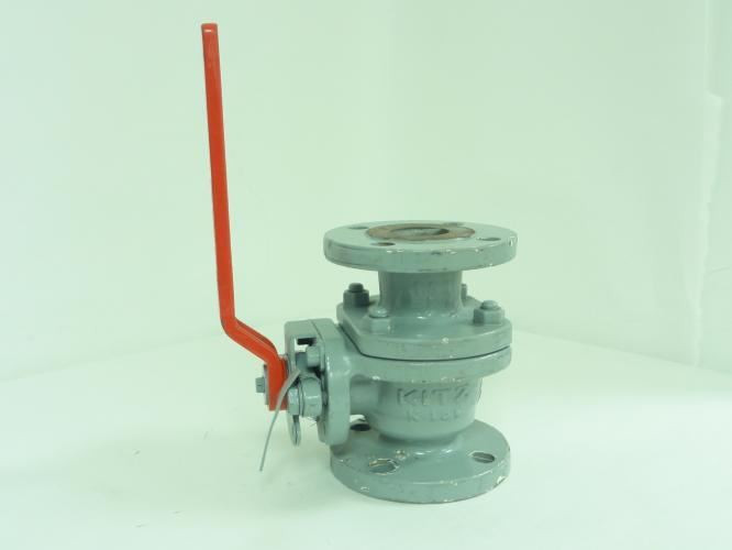 KITZ K-16V-1-1/2"; Flanged Ball Valve; 2-Piece; 1-1/2"